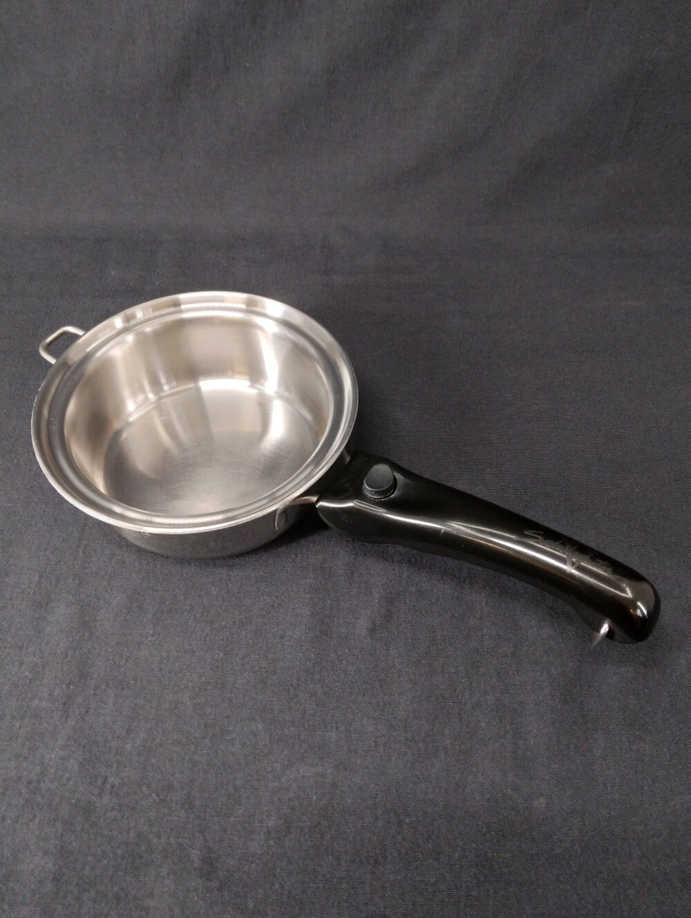 Saladmaster Versa Tec  1 QT TP304-316 7 1/4" Skillet Pan With Handle Sits Flat